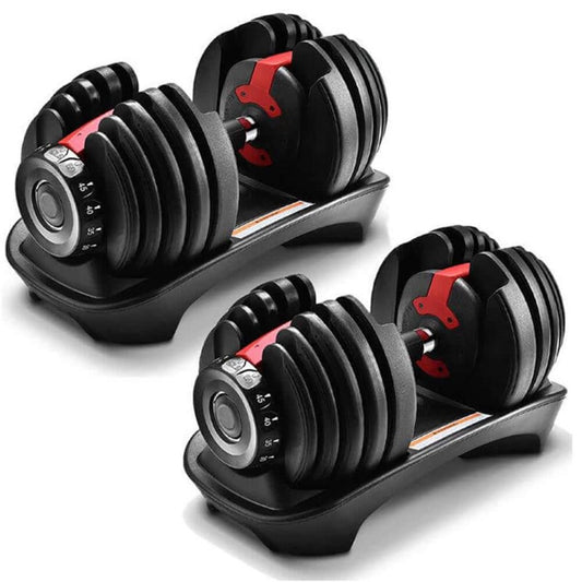 Adjustable Dumbbells Set - 48kg