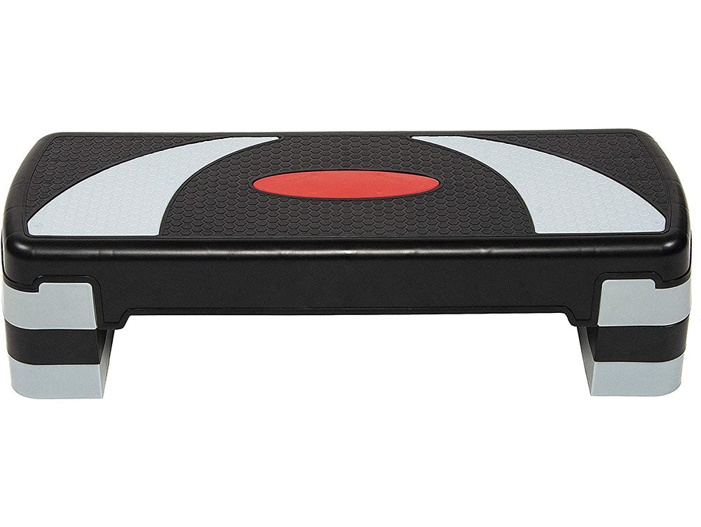 Adjustable Workout Aerobic Stepper Step Platform Trainer - Fitness Exercise Aerobic Step Bench