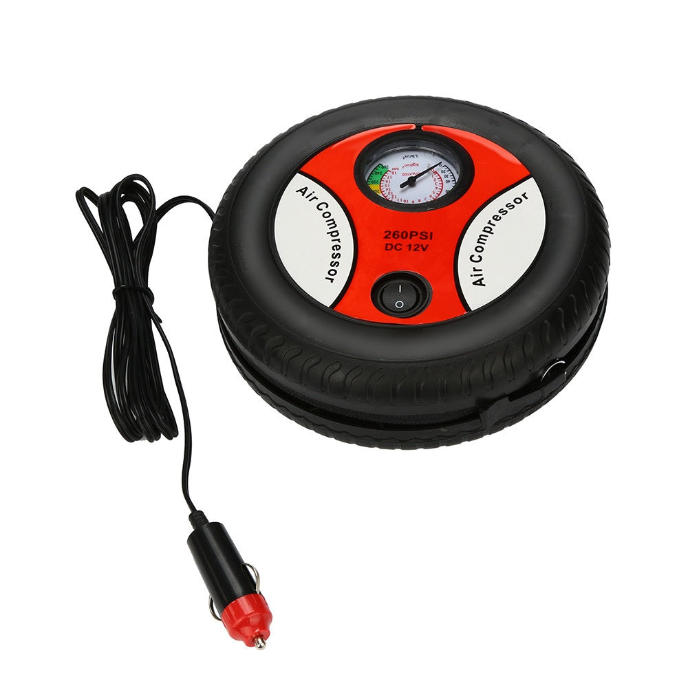 12V Car Air Compressor pump, 260 PSI Air compressor car
