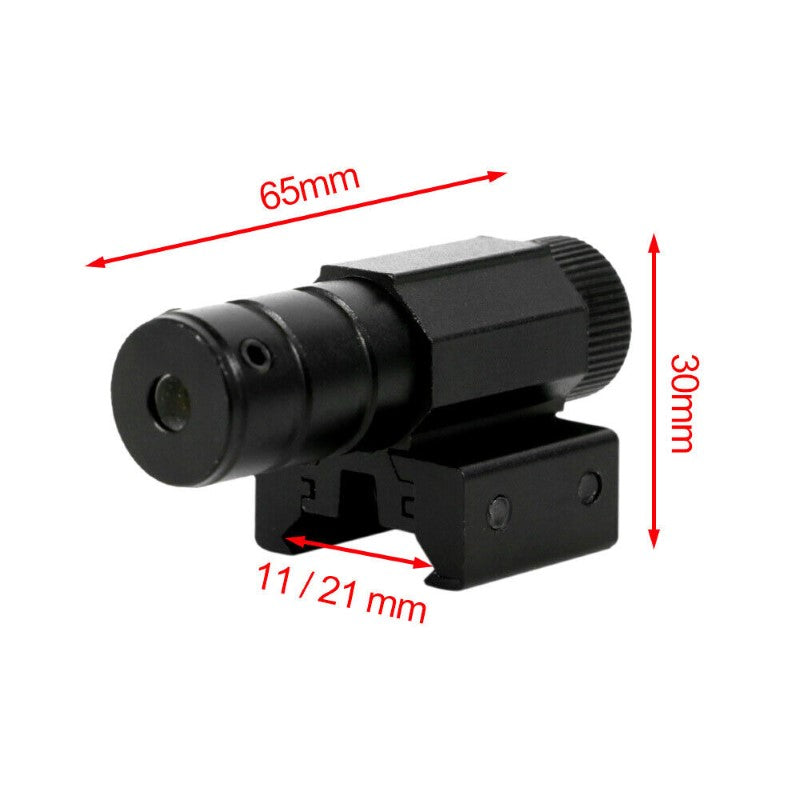 Red Dot Laser Sight Scope for Air Gun Rifle Weaver Adjustable