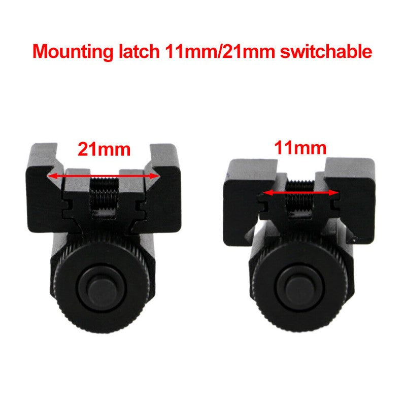 Red Dot Laser Sight Scope for Air Gun Rifle Weaver Adjustable