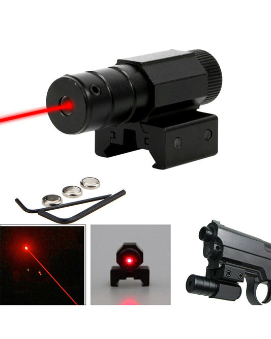 Red Dot Laser Sight Scope for Air Gun Rifle Weaver Adjustable