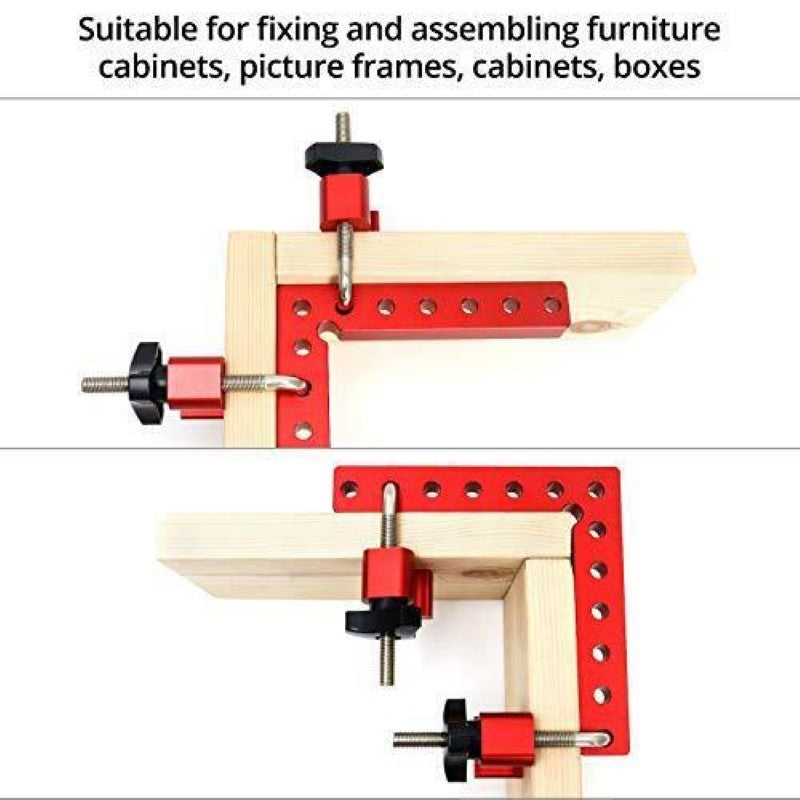 2Pcs 90 Degree Positioning Squares Right Angle Clamps Fixing