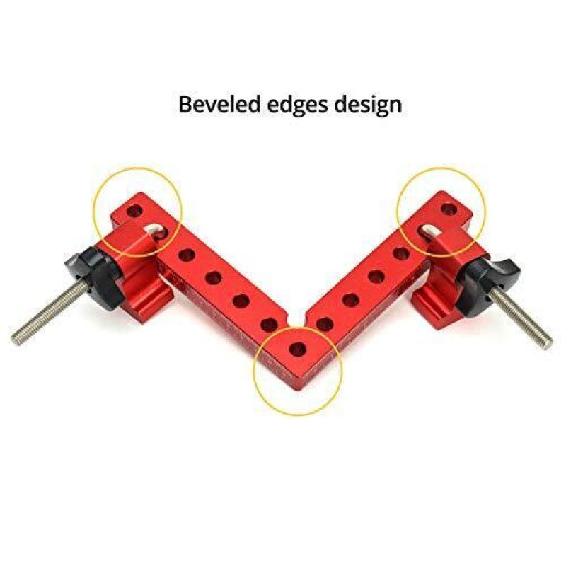2Pcs 90 Degree Positioning Squares Right Angle Clamps Fixing
