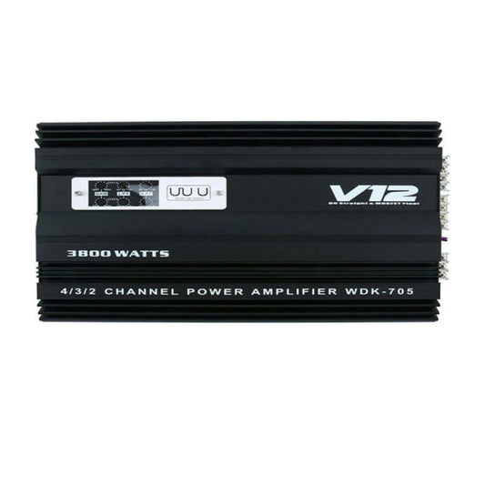 Car Amplifier 3800W 4 Channels