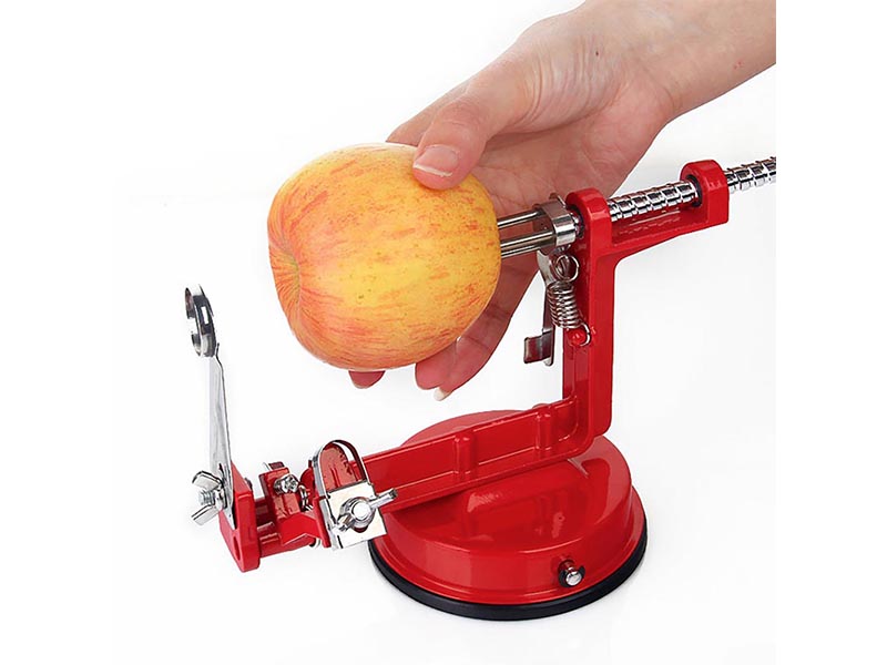 Apple/Potato Peeler Corer by Spiralizer – Heavy Duty Die Cast Magnesium Alloy Peeler