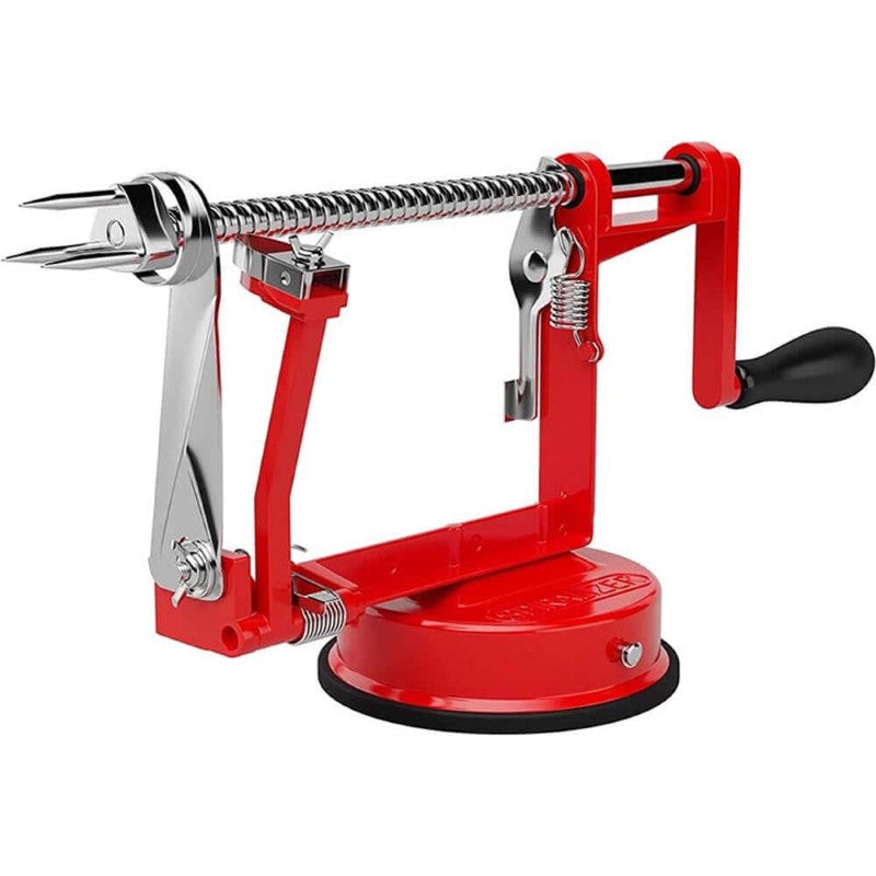 Apple/Potato Peeler Corer by Spiralizer – Heavy Duty Die Cast Magnesium Alloy Peeler