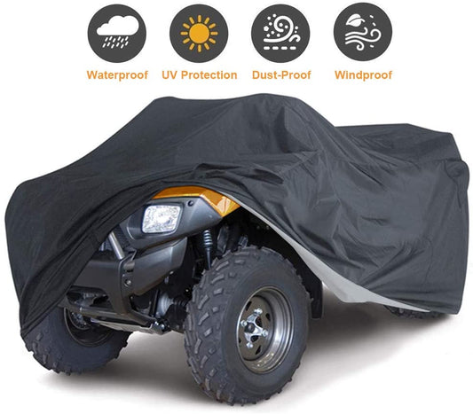 Waterproof Ployster Fiber Anyi Uv Quad Bike Tractor Atv Cover