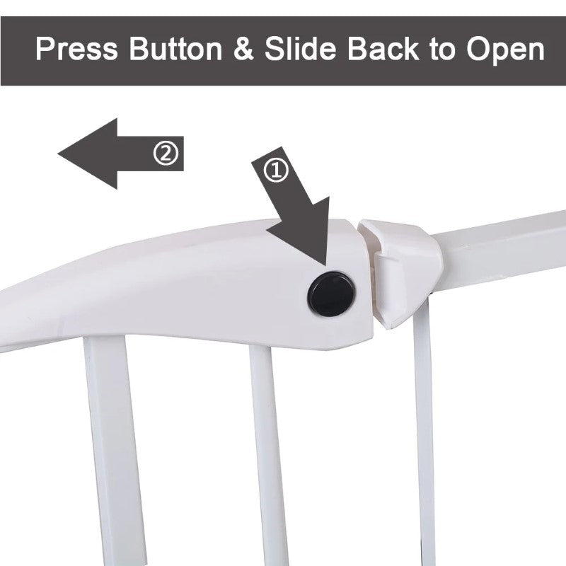 Baby Safety Gate Wide Baby Gate with Cat Door