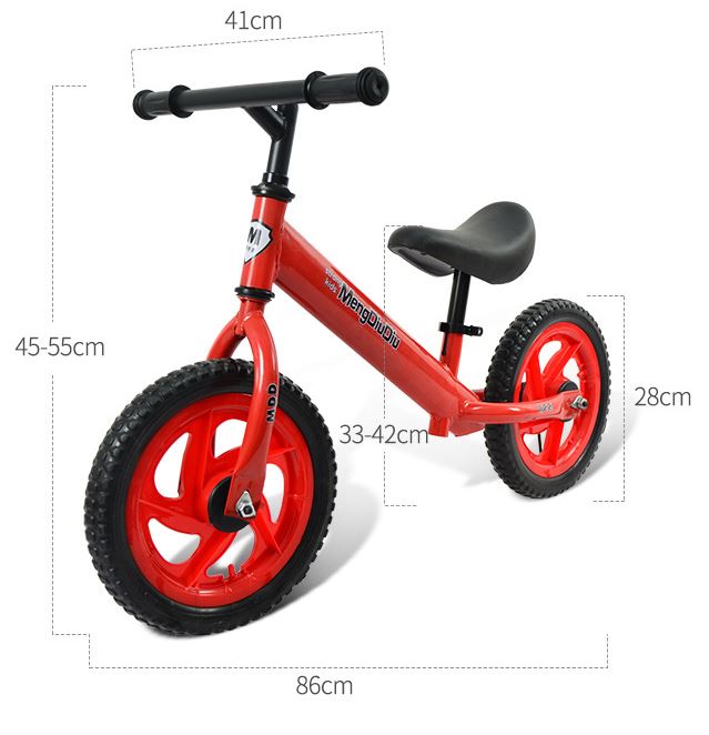 Children's Balance Bike - Pedal-Less Bike for 3 to 6-Year-Olds