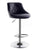 Bar Stool Breakfast Kitchen Stools: Faux Leather Adjustable Swivel Chairs