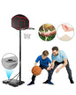 Basketball Hoop Stand System – Portable Adjustable Height with Shatterproof Backboard