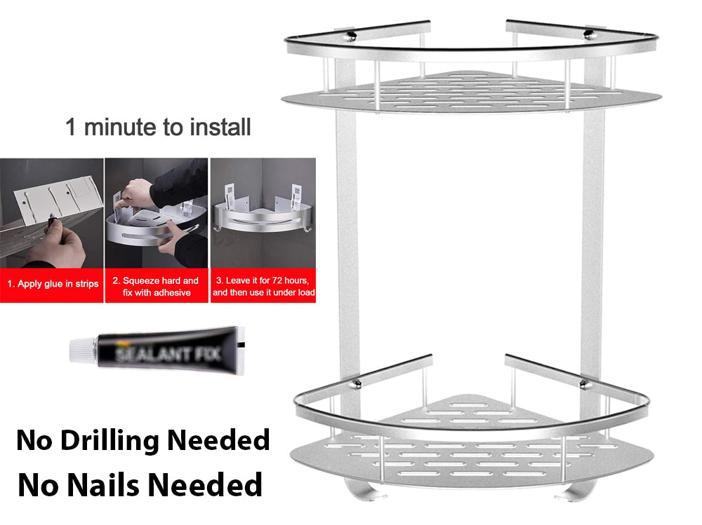 Shower Bathroom Shelf Storage Organizer