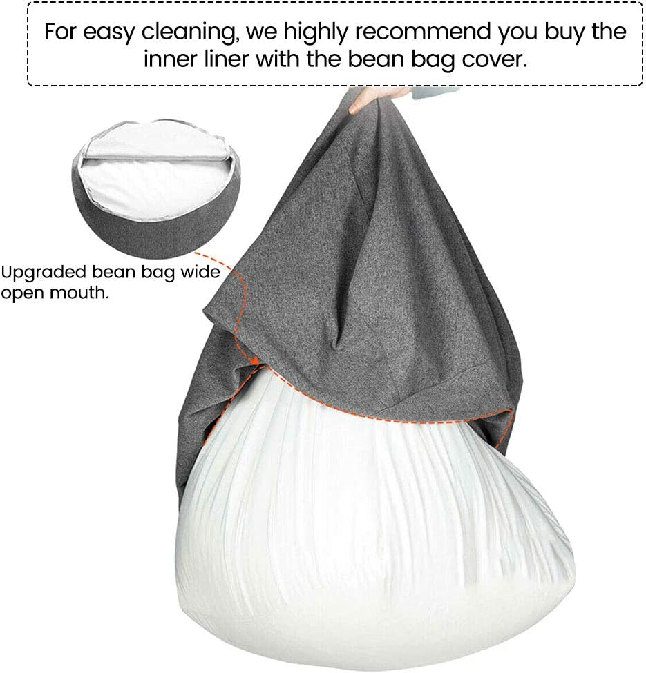 Inner Liner for Bean Bag Chair Cover – Easy Cleaning (100x120cm)