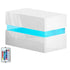 Bedside Table High Gloss 2 Drawers