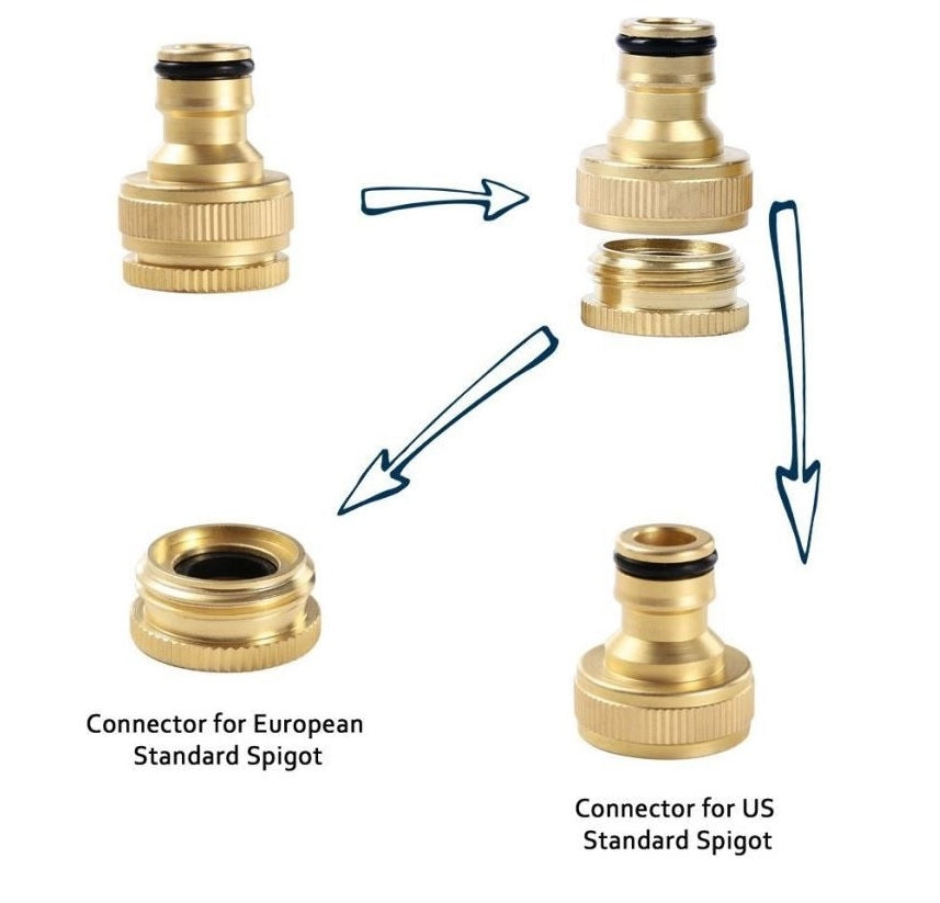 50ft Expandable Hose with 9-Function Sprayer Nozzle