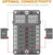 12 Circuit Negative Bus Blade Fuse Block