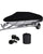 20-22ft Boat Cover Heavy Duty 600D Trailerable Cover