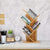 Bamboo Tree Bookshelf - Book Rack, Display Storage Organizer, Bookcase for CDs, Movies, and Books Holder