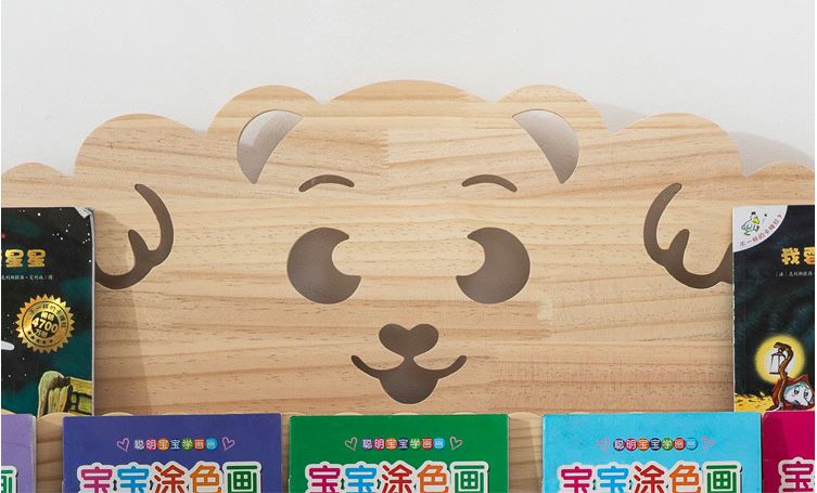 Kids Book Rack Storage Bookshelf