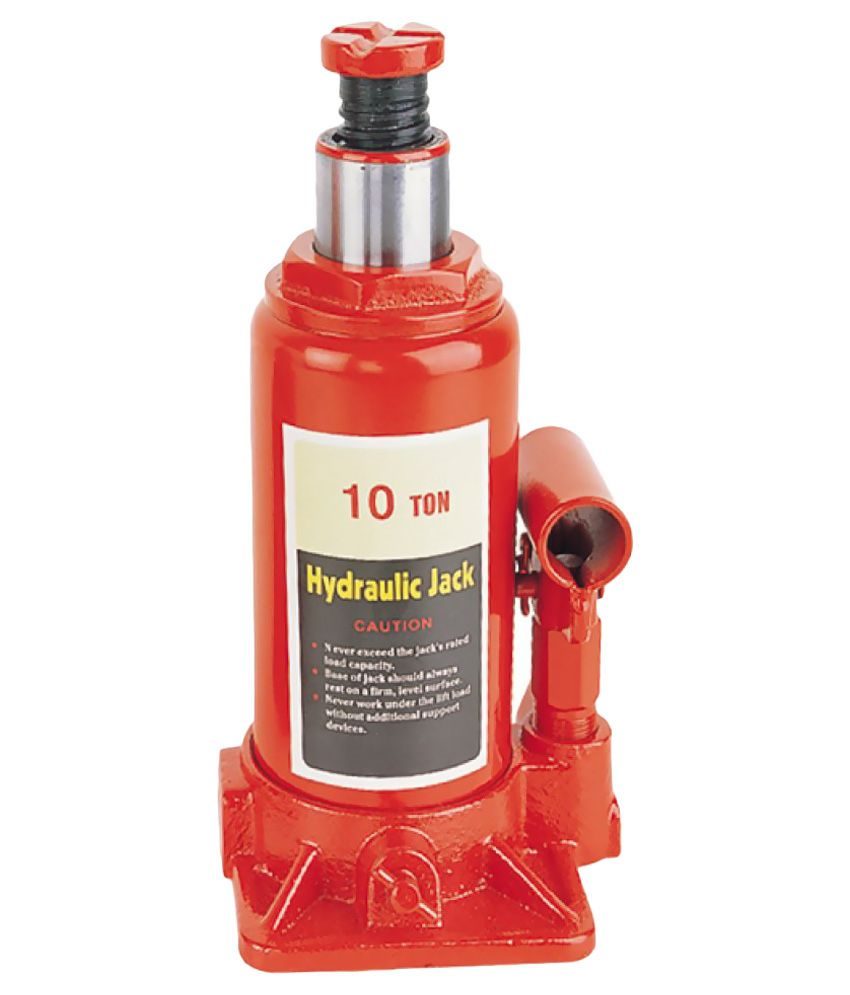 10 Ton Emergency Hydraulic Bottle Jack Lift for Truck, Bus, and Car