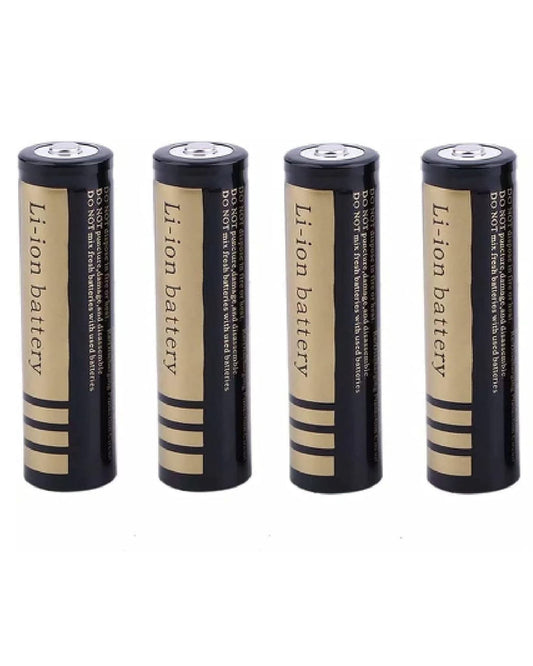 4 x 18650 Rechargeable Battery