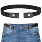 Buckle free Elastic Belt For Jean Pants Slim Stretch Invisible Belt