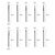 20pcs HSS Router Carbide Engraving Bits and Dremel Router Bits Set