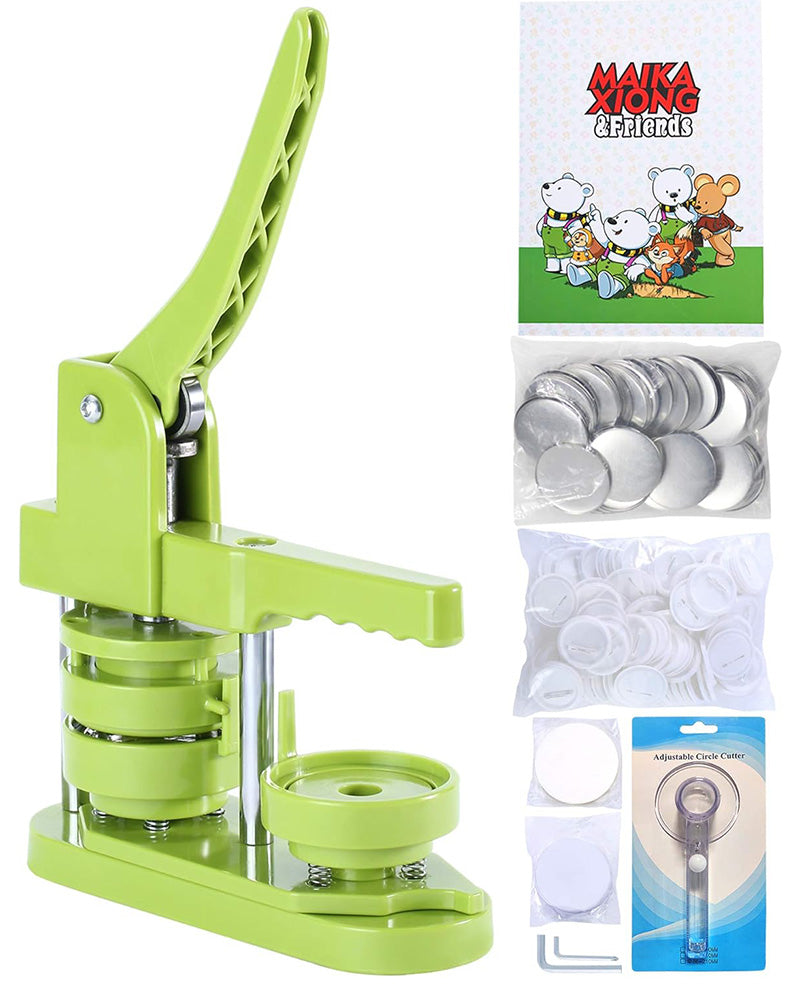 3rd Gen Button Maker Machine 58mm: Unleash Your Creativity and Personalize Gifts!