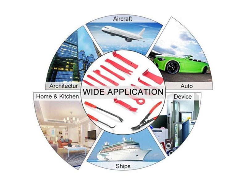 25pcs Car Audio Dash Removal Tools Panel Door Stereo Pry Bar Kit