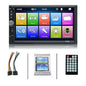 7" Double DIN Touch Bluetooth Car Stereo