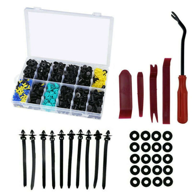640Pcs Car Body Trim Clips Kits