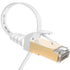 CAT7 Ethernet Cable - High-Speed STP LAN Cord RJ45 (30m, White)