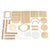 Cat Tower Activity Center Condo - Premium Cat Scratching Post with Sisal, Plush Toys, and Multiple Platforms for Indoor Cats