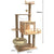 Cat Tower Activity Center Condo - Premium Cat Scratching Post with Sisal, Plush Toys, and Multiple Platforms for Indoor Cats