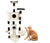Cat Tree House Tall Cat Tree House Scratcher Post with Toys
