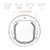 Pet Cat Dog Safe Security Flap Locking Door