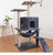 Climbing Cat Tree with Scratching Column, Hammock