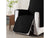 Recliner Chair Cover Fitted Small Sofa Slip Cover Seat Width to 25 Inch Reversible Washable Protector with Elastic Adjustable Strap for Home with Kids and Pets (Small, Black)