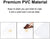 Clear Chair Mat - Transparent Office Home Floor Protector Mat, 2mm Thickness, 120cm x 90cm
