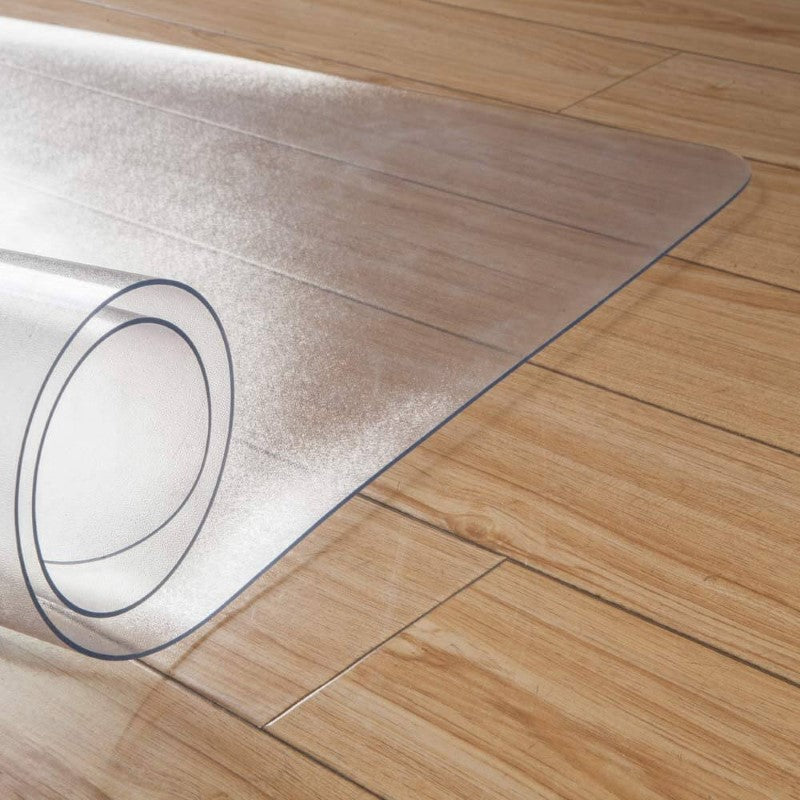 Clear Chair Mat - Transparent Office Home Floor Protector Mat, 2mm Thickness, 120cm x 90cm