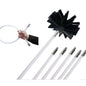 Flexible Dryer Vent Chimney Cleaning Brush Kit