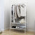 Multifunctional Garment Rack Clothes Hanger with Shelves – Coat, Shoe, and Clothing Organizer – Freestanding Portable Rack for Bedroom and Living Room