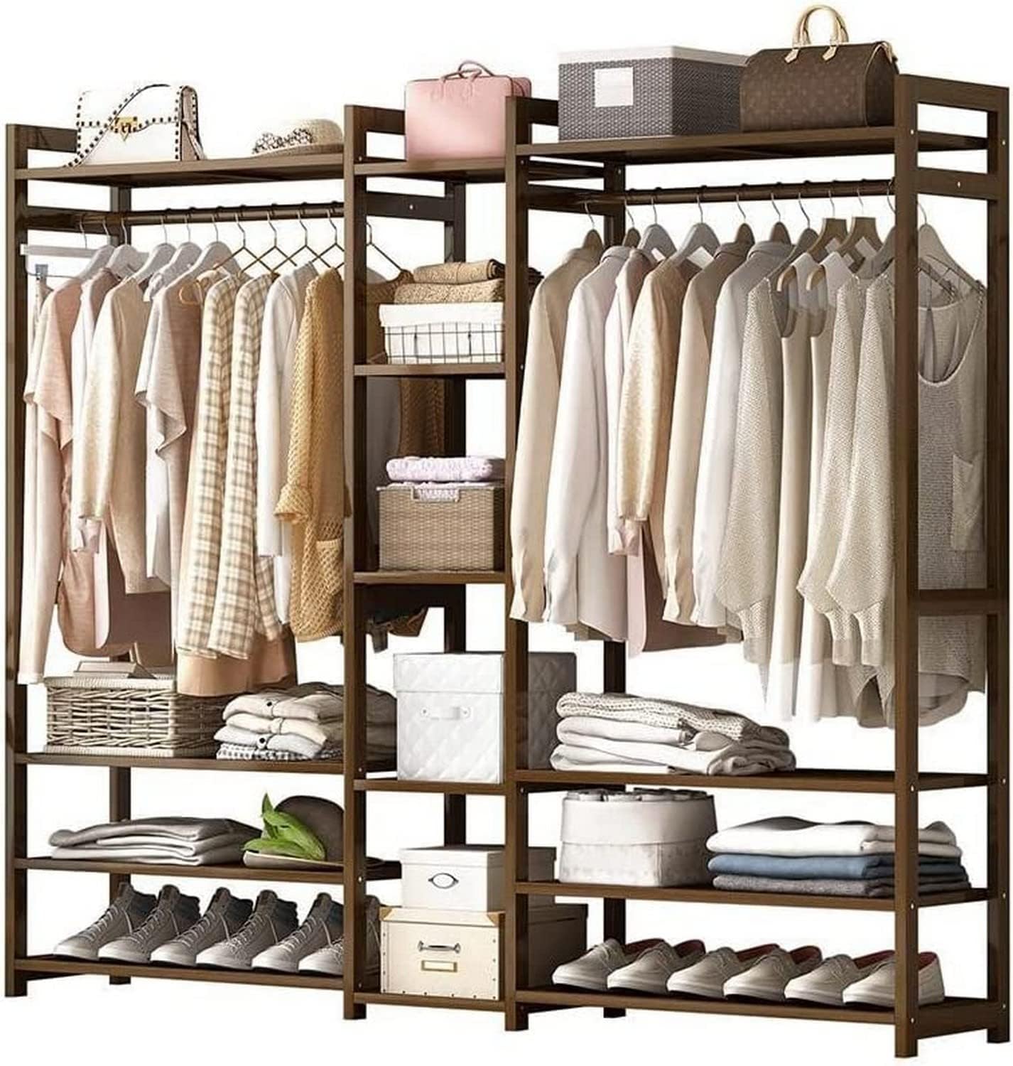 Bamboo Heavy Duty Garment Rack