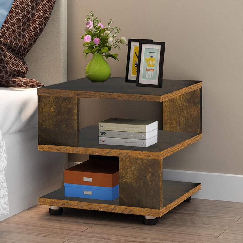 Coffee Table with Storage Shelf – Compact Coffee Table for Modern Living