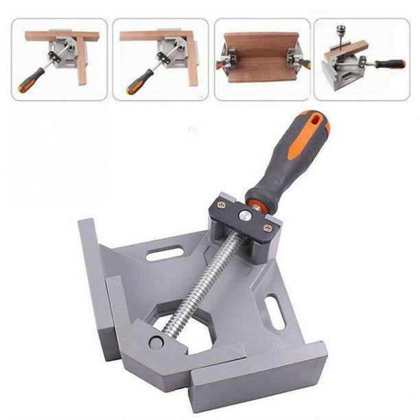 Corner Clamp for Woodworking – 90° Aluminum Corner Clamp with Adjustable Jaws