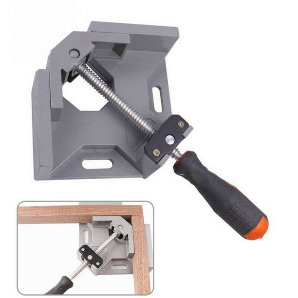 Corner Clamp for Woodworking – 90° Aluminum Corner Clamp with Adjustable Jaws