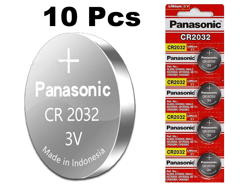 CR2032 Batteries 10 Pieces