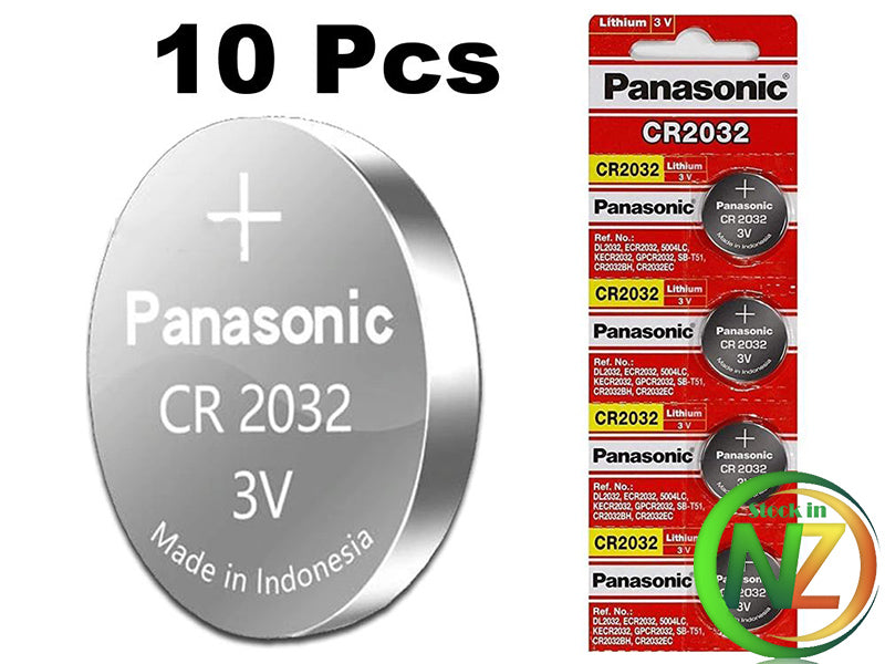 CR2032 Batteries 10 Pieces