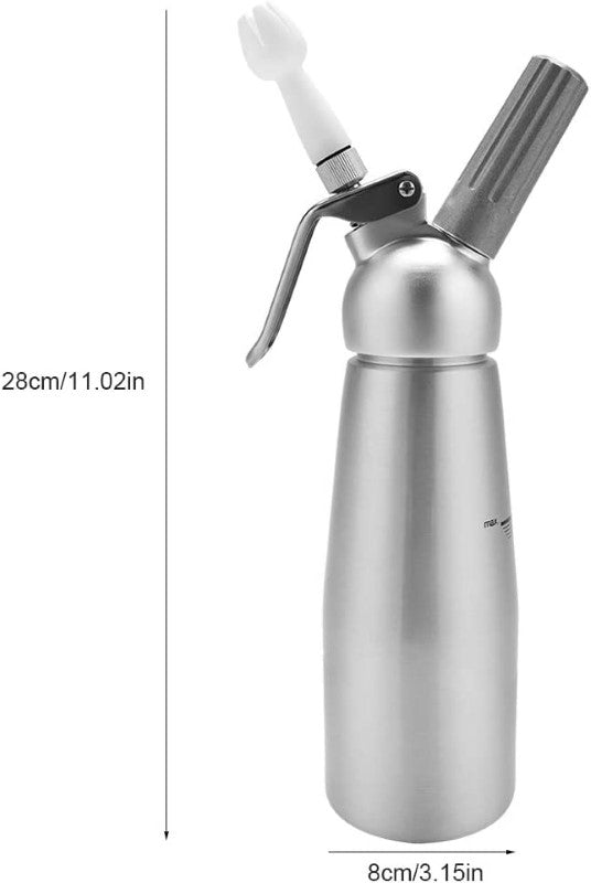Professional Aluminum Homemade Whipped Cream Dispenser